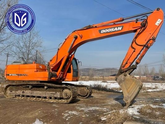 DX300 30 toneladas Excavadora Doosan Usada Com Ótimo Consumo de Combustível Máquina Hidráulica
