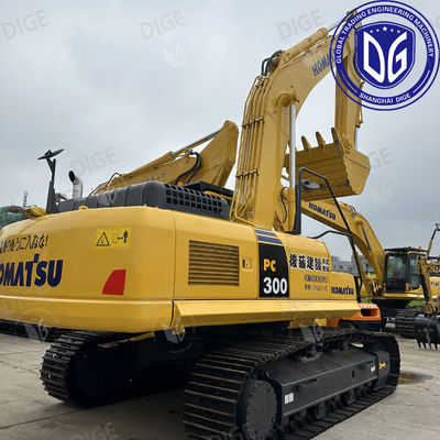 PC300-8 Komatsu 30 toneladas Excavadora de rolagem usada para mineração de grandes construções