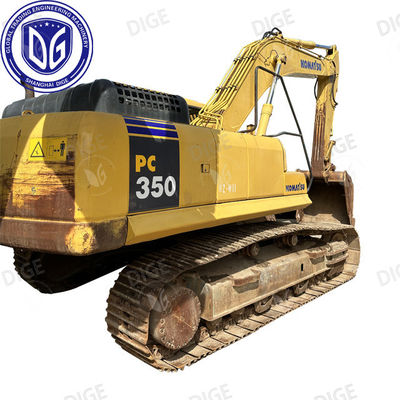 Excavadora japonesa de escalada hidráulica média de 35 toneladas PC350-7