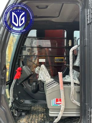 Excavadora usada Hitachi ZX120 de 12 toneladas com boa aderência e tração