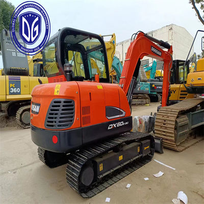 DX60E-9C Máquina hidráulica de escavadeira Doosan de 6 toneladas de qualidade excepcional