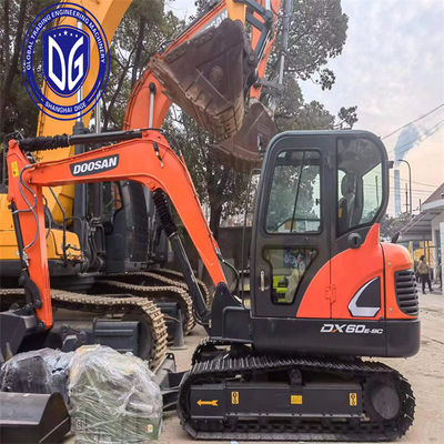 DX60E-9C Máquina hidráulica de escavadeira Doosan de 6 toneladas de qualidade excepcional