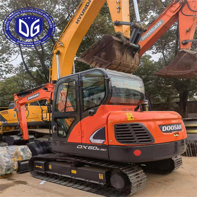 DX60E-9C Máquina hidráulica de escavadeira Doosan de 6 toneladas de qualidade excepcional