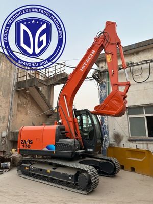 ZX130 Usada Hitachi Excavator 13 Ton Crawler Usada Excavator 96% Nova