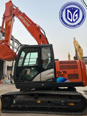 ZX130 Usada Hitachi Excavator 13 Ton Crawler Usada Excavator 96% Nova