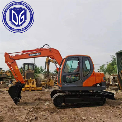 Excavadora do Doosan DX80 8 toneladas