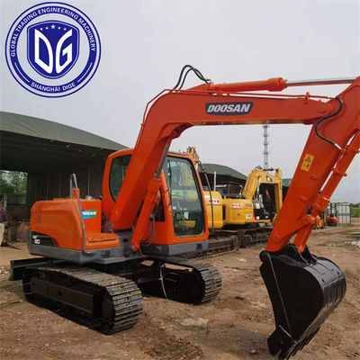 Excavadora do Doosan DX80 8 toneladas