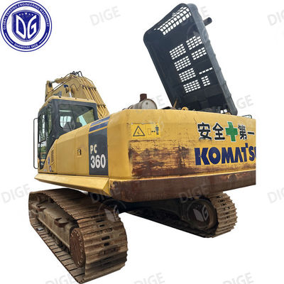 PC360-7 Excavadora Komatsu Usada de 36 toneladas Equipamento de construção de grande porte