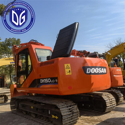 Origem Coreia DH150-7 Excavadora Doosan usada DH150-7 Excavadora Usada Excavadora Doosan DH150-7