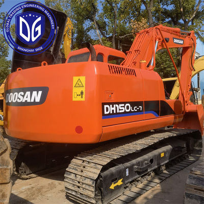 Origem Coreia DH150-7 Excavadora Doosan usada DH150-7 Excavadora Usada Excavadora Doosan DH150-7