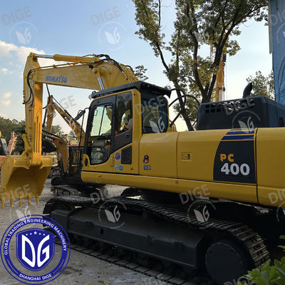 USED PC400-8 escavadeira Design de balde melhorado para melhor desempenho