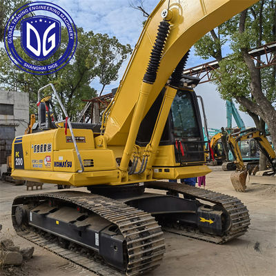 Motor de alta potência PC200-8 Usado Eficiente Noventa e cinco novas mini-excavadoras komatsu