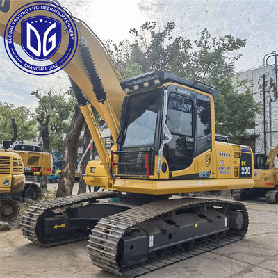 Origem Japão PC200-8 Excavadora Komatsu Usada PC200-8 Excavadora Crawler Usada Komatsu Excavadora Hidráulica PC200-8