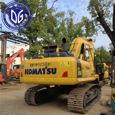Origem Japão PC200-8 Excavadora Komatsu Usada PC200-8 Excavadora Crawler Usada Komatsu Excavadora Hidráulica PC200-8