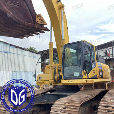 Origem Japão PC500 Excavadora Komatsu Usada PC500 Excavadora Crawler Usada Komatsu Excavadora Hidráulica PC500