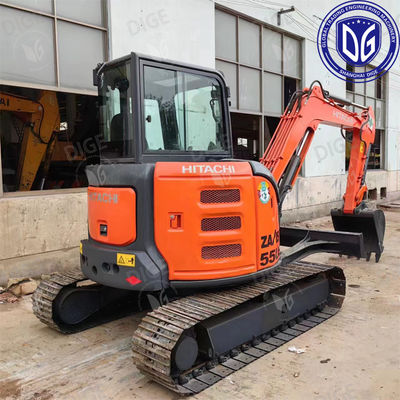 Origem Japão ZX55 Usado Hitachi Excavator ZX55 Crawler Excavator Usado Hitachi Hydraulic Excavator ZX55