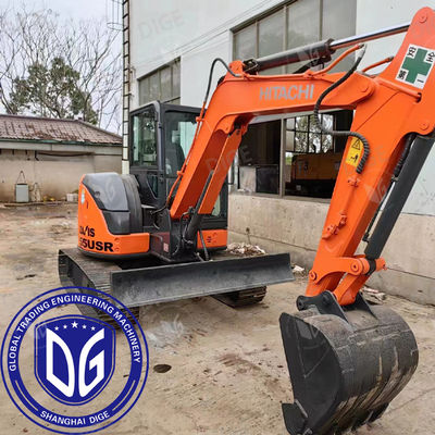 Origem Japão ZX55 Usado Hitachi Excavator ZX55 Crawler Excavator Usado Hitachi Hydraulic Excavator ZX55