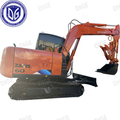 Excavadora Hitachi de 6 toneladas com componentes de alta qualidade