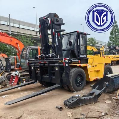 Minimo desgaste FD150 Usado Komatsu 15 em empilhadeira com altas capacidades de desempenho