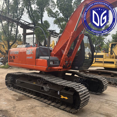 ZX200 ZX200-6 20 toneladas Usado Hitachi Excavator 97% Novo