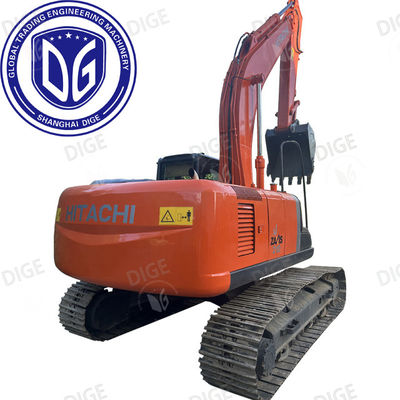 ZX210 Hitachi 21 toneladas Excavadora de rolagem usada Alta eficiência Baixo consumo de combustível