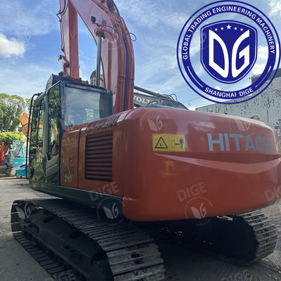ZX210 Hitachi 21 toneladas Excavadora de rolagem usada Alta eficiência Baixo consumo de combustível