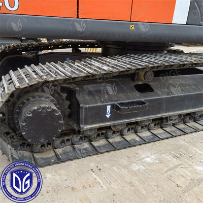 24 toneladas ZX240 Usado Hitachi Excavator Usado Excavator Crawler Moving Drive Hidráulico