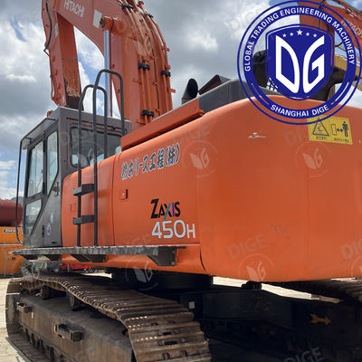 ZX450 Excavadora Hitachi Usada de 45 toneladas Excavadora grande para grandes construções