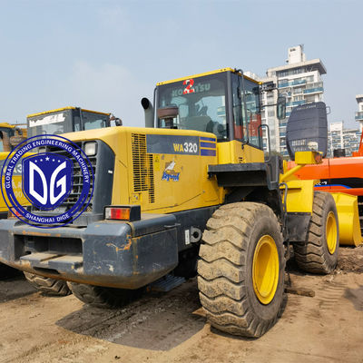 Carregador frontal Carregador usado Komatsu WA320-5 Original Economia de mão-de-obra limitada