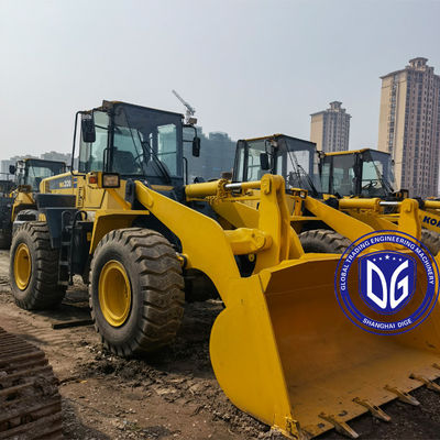 Carregador frontal Carregador usado Komatsu WA320-5 Original Economia de mão-de-obra limitada