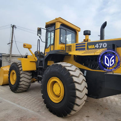 Origem Japão WA470-3 Carregador Komatsu usado WA470-3 Carregador de rodas de segunda mão Carregador Komatsu WA470-3