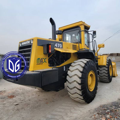Origem Japão WA470-3 Carregador Komatsu usado WA470-3 Carregador de rodas de segunda mão Carregador Komatsu WA470-3
