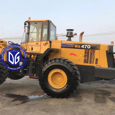 Komatsu WA470-6 carregador usado com alta eficiência original do Japão