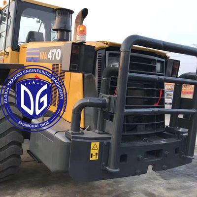 Carregador frontal Original Komatsu WA470-6 Carregador usado em bom estado