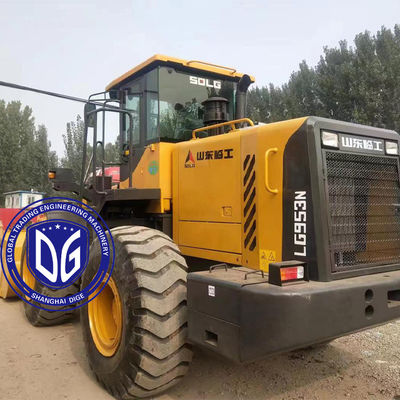 Carregador de rodas de tipo móvel carregador usado SDLG com 1598 horas de trabalho