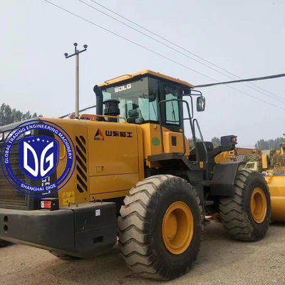 Carregador de rodas de tipo móvel carregador usado SDLG com 1598 horas de trabalho
