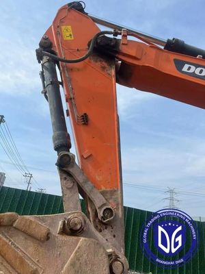 DX420LC 42 toneladas Excavadora Doosan usada com circulação hidráulica eficiente