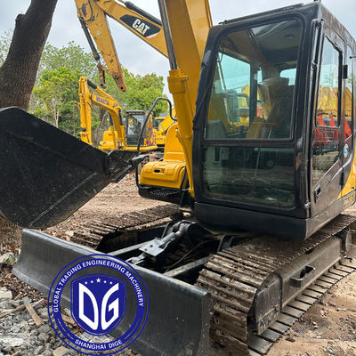 Hyundai usado 80-7 8Ton Pequena escavadeira Crawler e escavadeira hidráulica Em boas condições