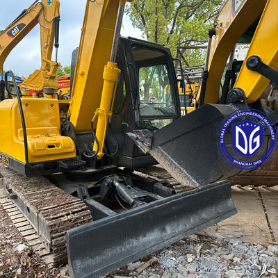 Hyundai usado 80-7 8Ton Pequena escavadeira Crawler e escavadeira hidráulica Em boas condições