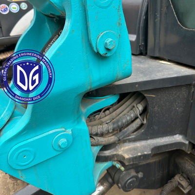 Excavadora hidráulica usada SK55 Kobelco Mini Crawler,5.5 toneladas, 90% novo, pronto para venda agora.