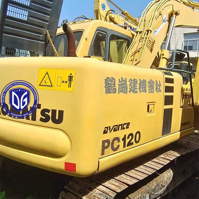 Excavadora Komatsu PC120 de 12 toneladas original do Japão bom desempenho