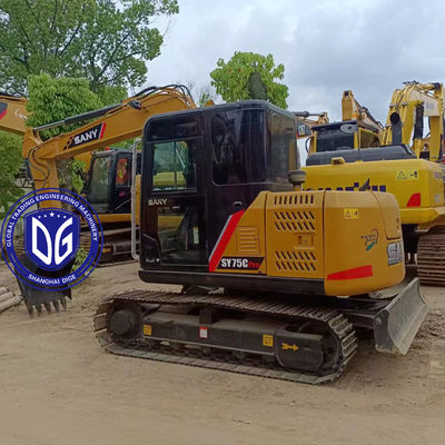 Origem China SY75 Excavadora Sany Usada SY75 Excavadora Sany Usada SY75