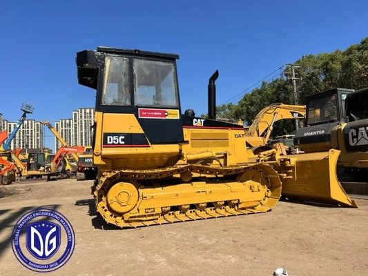 D5C Usado Caterpillar Dozer Bulldozer Hidráulico Com Poder Maravilhoso