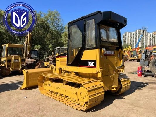 D5C Usado Caterpillar Dozer Bulldozer Hidráulico Com Poder Maravilhoso