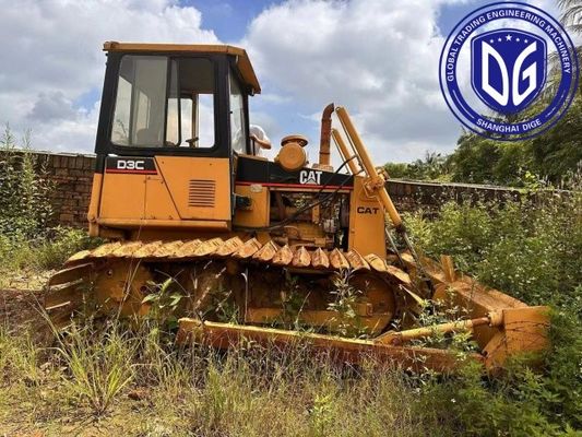 D3C Usado Caterpillar Dozer Bulldozer Hidráulico Com Poder Maravilhoso