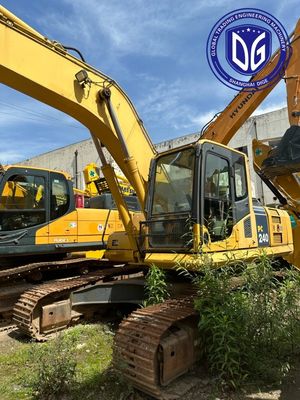 PC240-8 original Komatsu de 24 toneladas Excavadora de rastreamento de médio uso Alta manobrabilidade