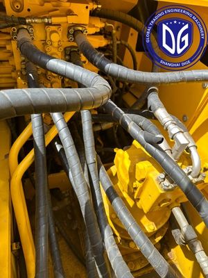 Sistema automatizado de gestão de combustível para escavadeira de rastreador usado Komatsu PC210LC