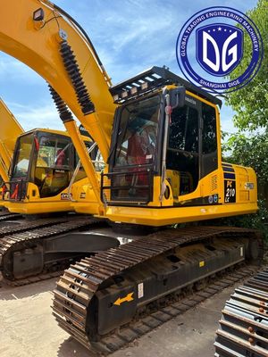 Sistema automatizado de gestão de combustível para escavadeira de rastreador usado Komatsu PC210LC