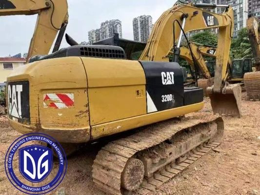 320D2 Excavadora de lagarta de 20 toneladas usada com capacidades superiores de manuseio de carga