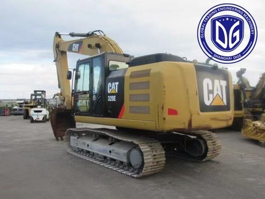 320E 20 toneladas Excavadora Caterpillar Usada Com Motor Super Poderoso